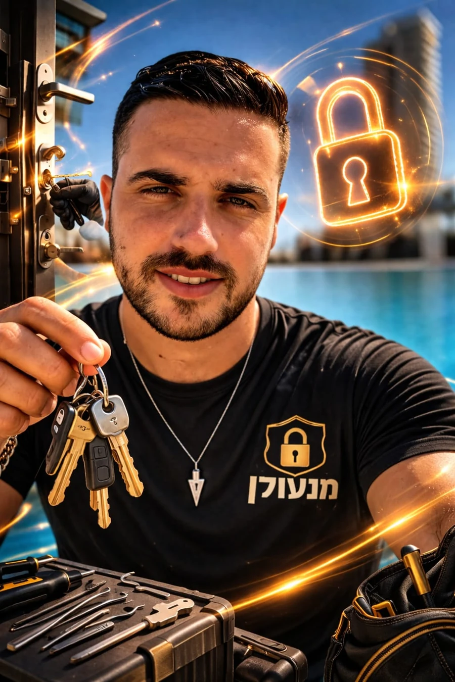 בעל העסק, מנעולן מורשה של ע.כ מנעולים